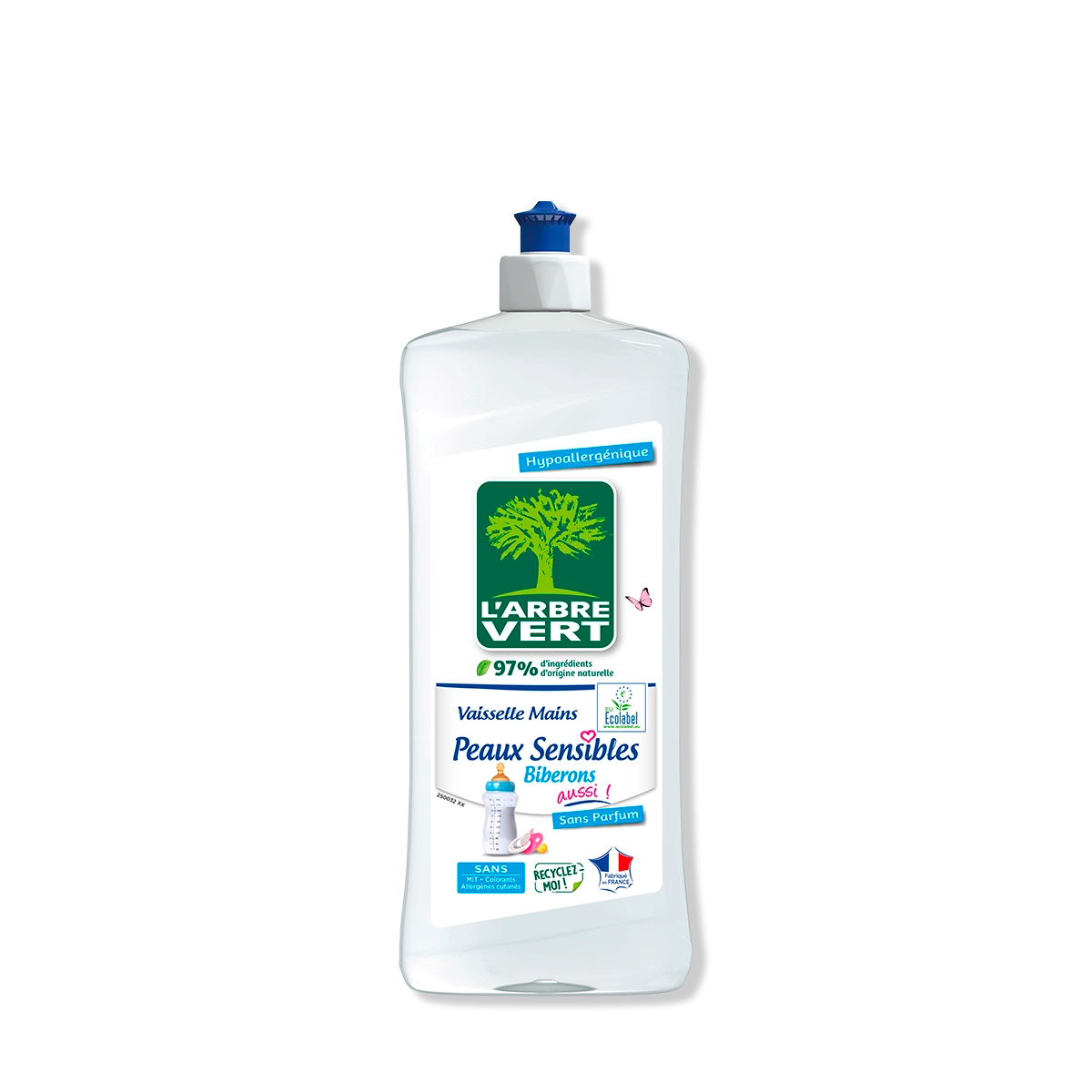 arbre-vert-peaux-sensibles-liquide-vaisselle-750-ml image 1