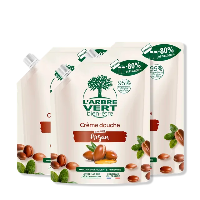 arbre-vert-lot-3-recharges-cr-me-douche-argan-3-x-500-ml image 1