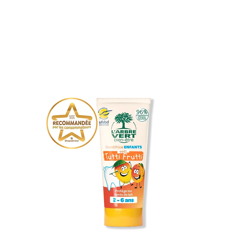 arbre-vert-2-6-ans-dentifrice-tutti-frutti-50-ml image 1