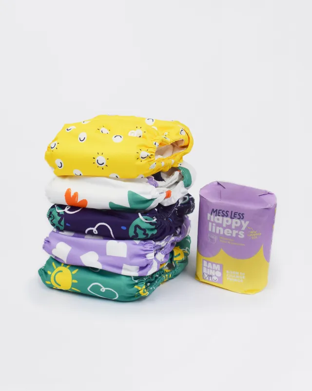 bambino-mio-revolutionary-reusable-couche-lavable-courage-pack-essai-x5 image 1