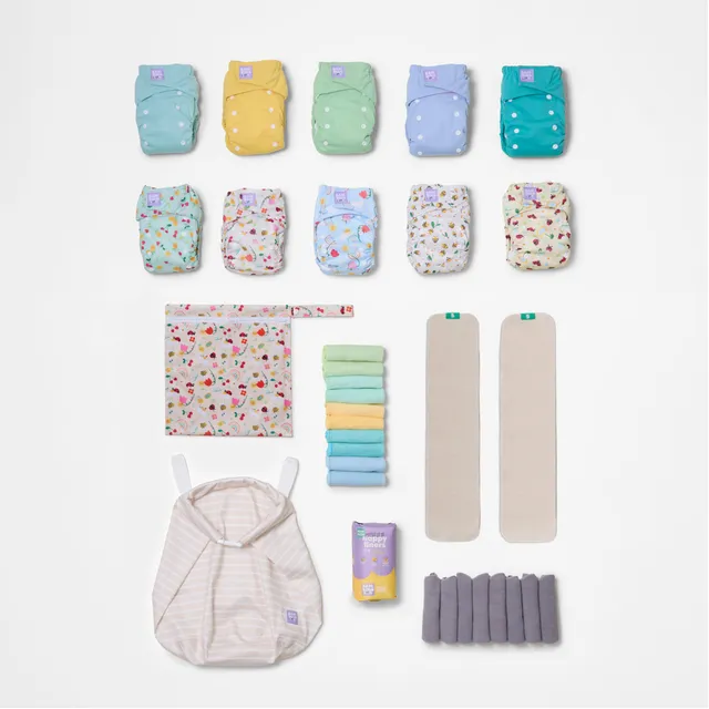 bambino-mio-revolutionary-couche-lavable-f-te-jardin-pastels-pack-essentiel image 1