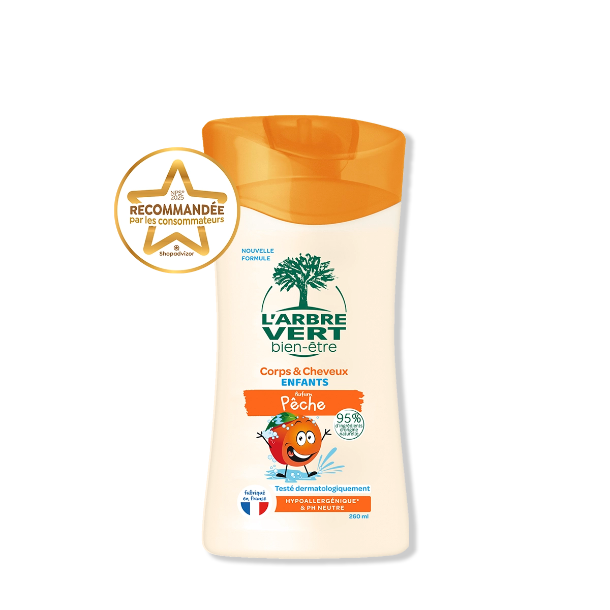 arbre-vert-hygi-ne-cr-me-corps-cheveux-p-che-260-ml image 1