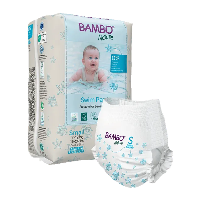 bambo-nature-swim-couche-bain-taille-s-7-12-kg-x12 image 1