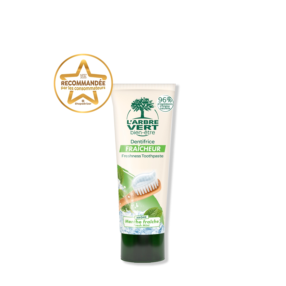 arbre-vert-dentifrice-fra-cheur-75-ml-menthol image 1