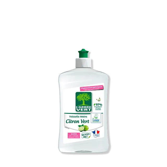 arbre-vert-vaisselle-la-main-liquide-vaisselle-citron-vert-500-ml image 1