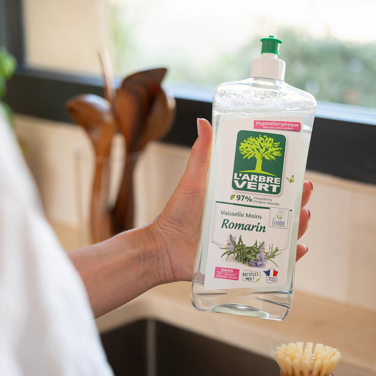 arbre-vert-vaisselle-la-main-liquide-vaisselle-romarin-750-ml image 2