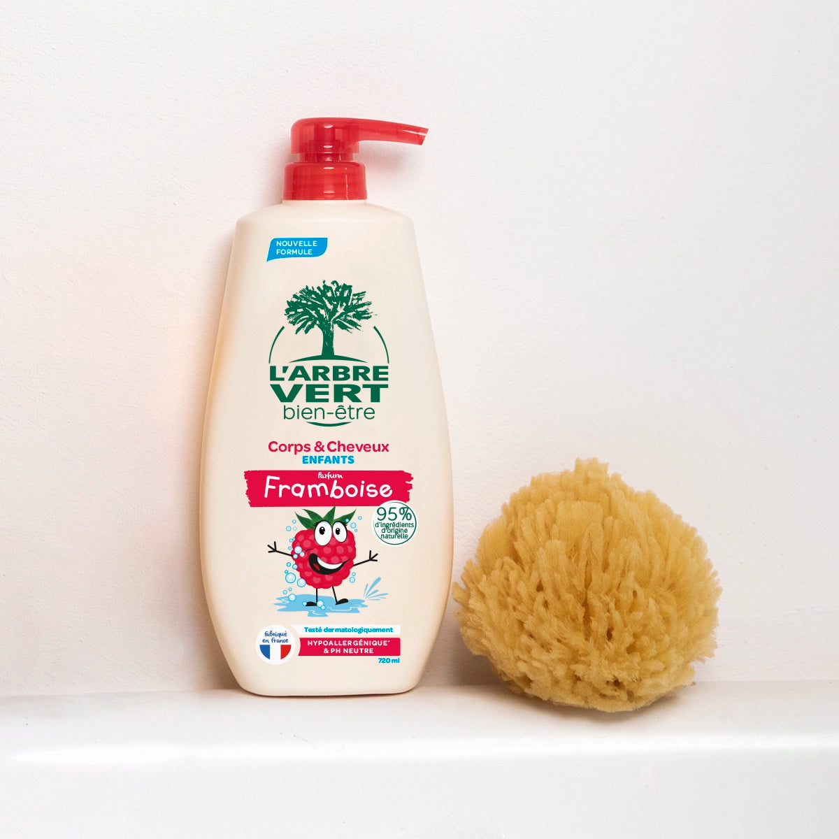 arbre-vert-cr-me-corps-cheveux-enfant-framboise-720-ml image 2