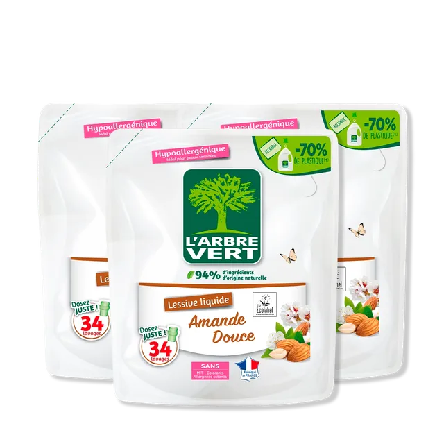 arbre-vert-lot-3-recharges-lessive-amande-douce-3-x-1-53-l image 1
