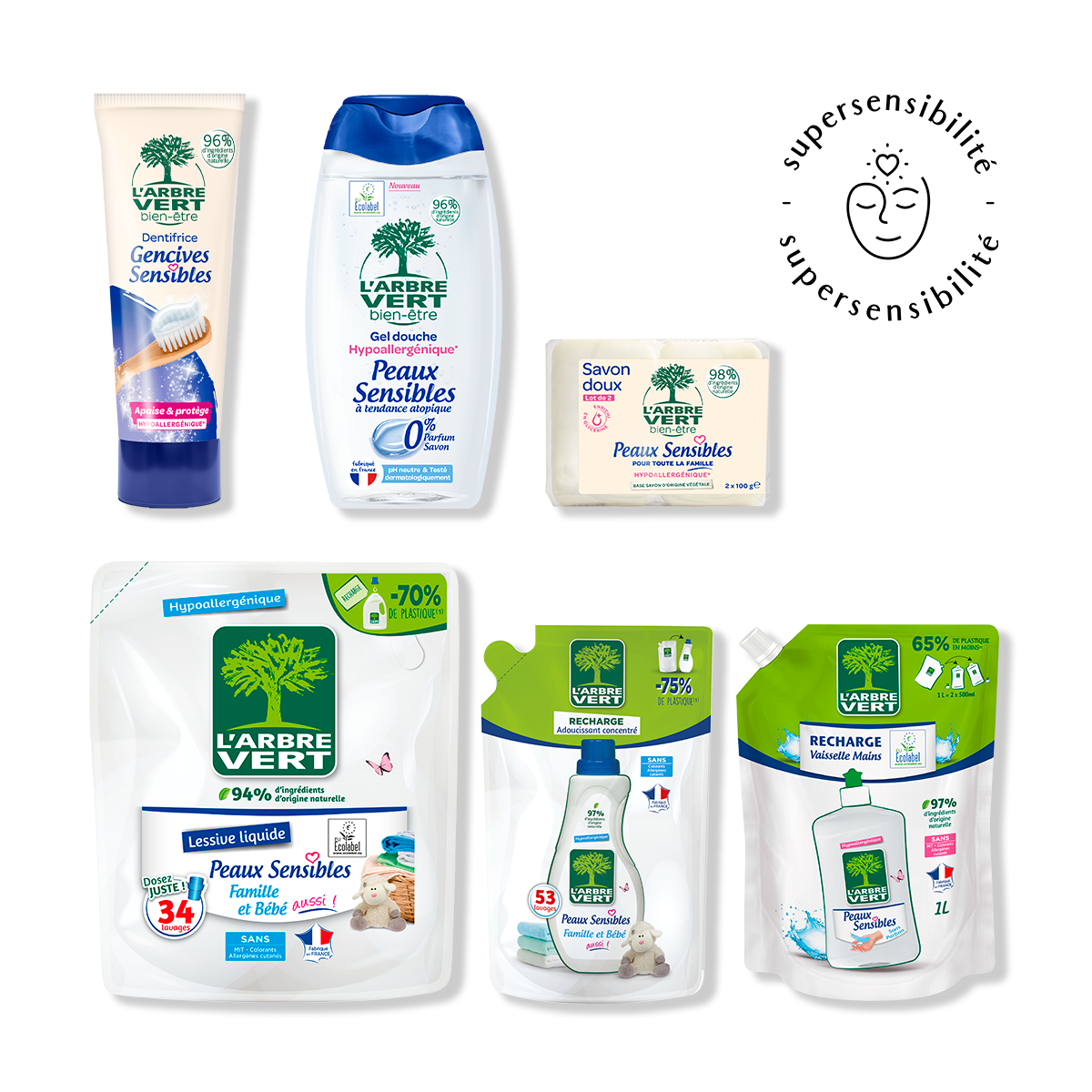 arbre-vert-peaux-sensibles-pack-6-produits-supersensibilit image 1