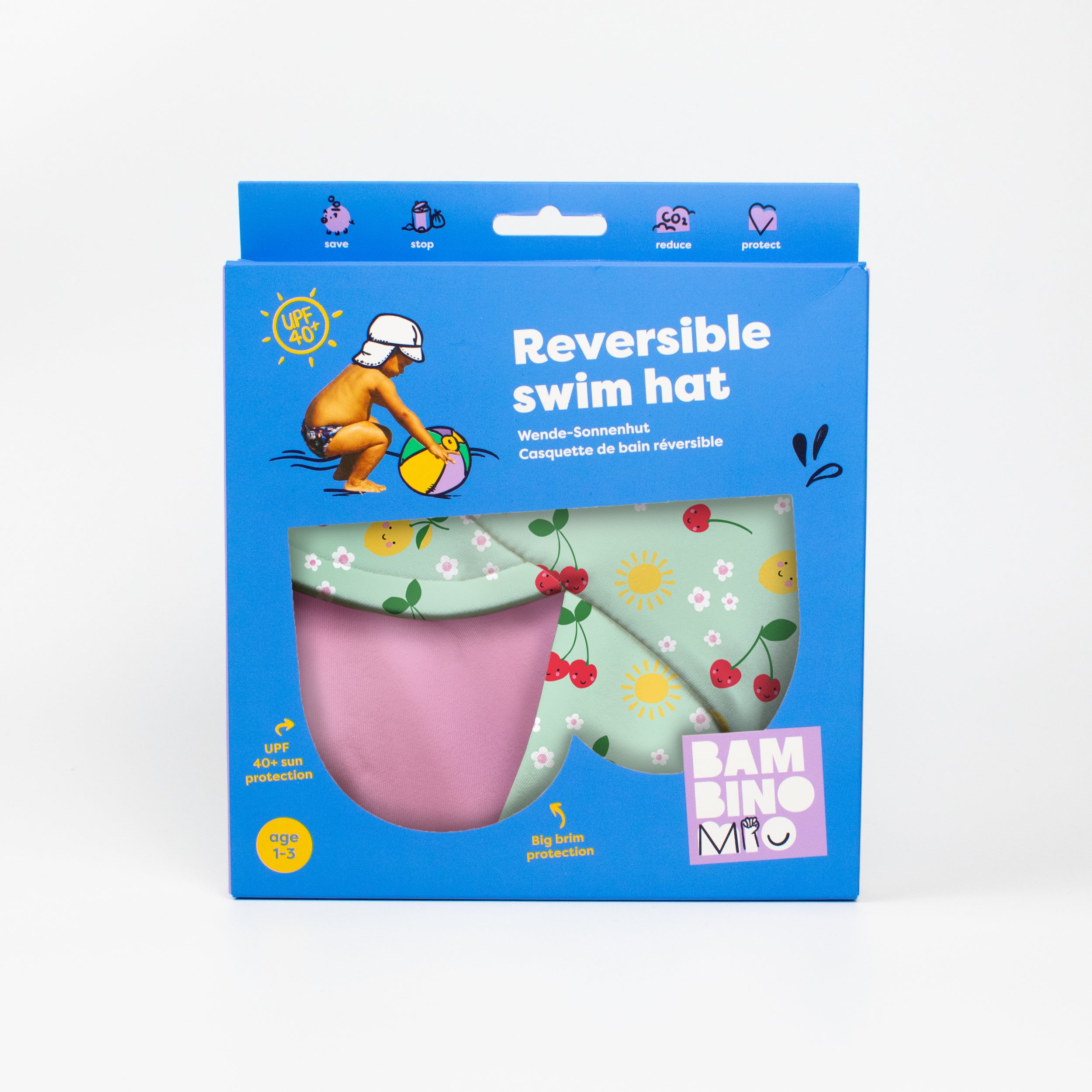 bambino-mio-fruit-juteux-casquette-de-bain-r-versible-0-12-mois-upf-40 image 7