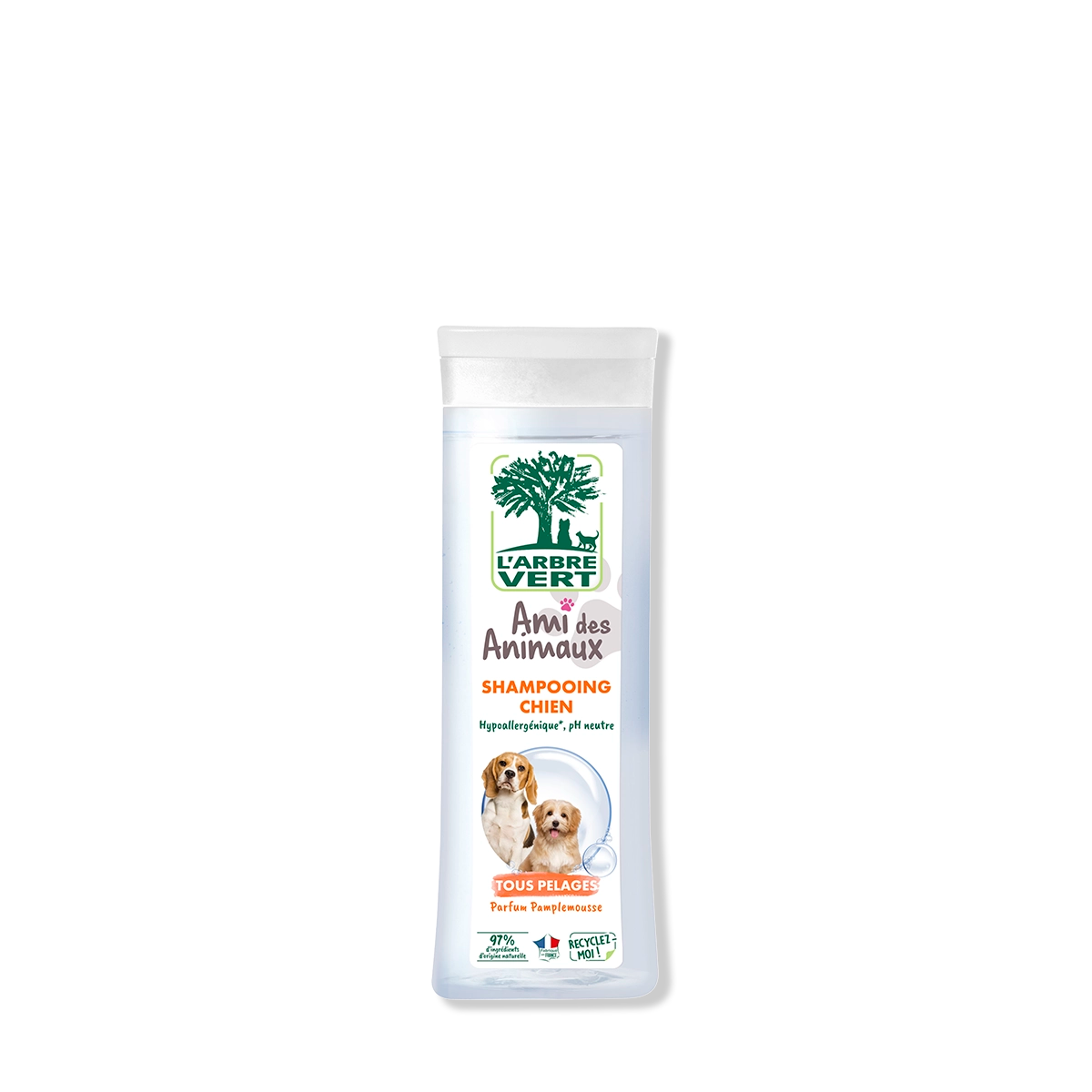 arbre-vert-ami-des-animaux-shampooing-chien-pamplemousse-250-ml image 1