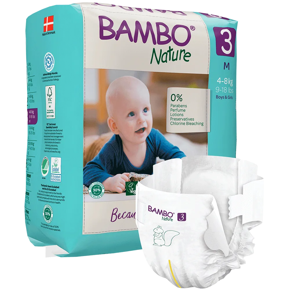 bambo-nature-diapers-couches-taille-3-4-8-kg-28-pcs-sans-parfum image 1