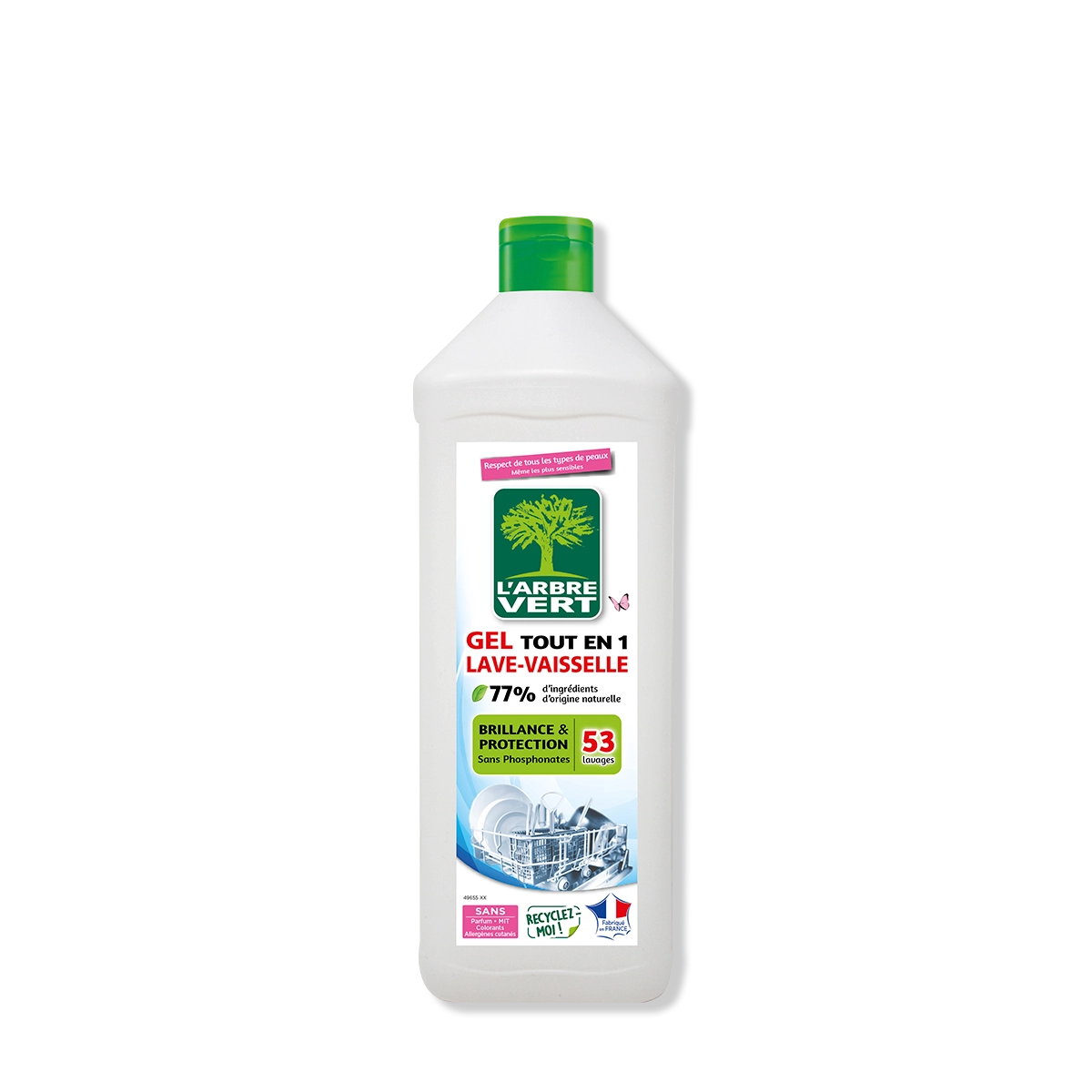arbre-vert-gel-lave-vaisselle-tout-en-un-901-ml image 1