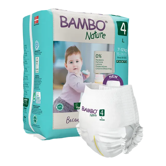 bambo-nature-pants-t4-couches-culottes-7-12-kg-x20-sans-parfum image 1