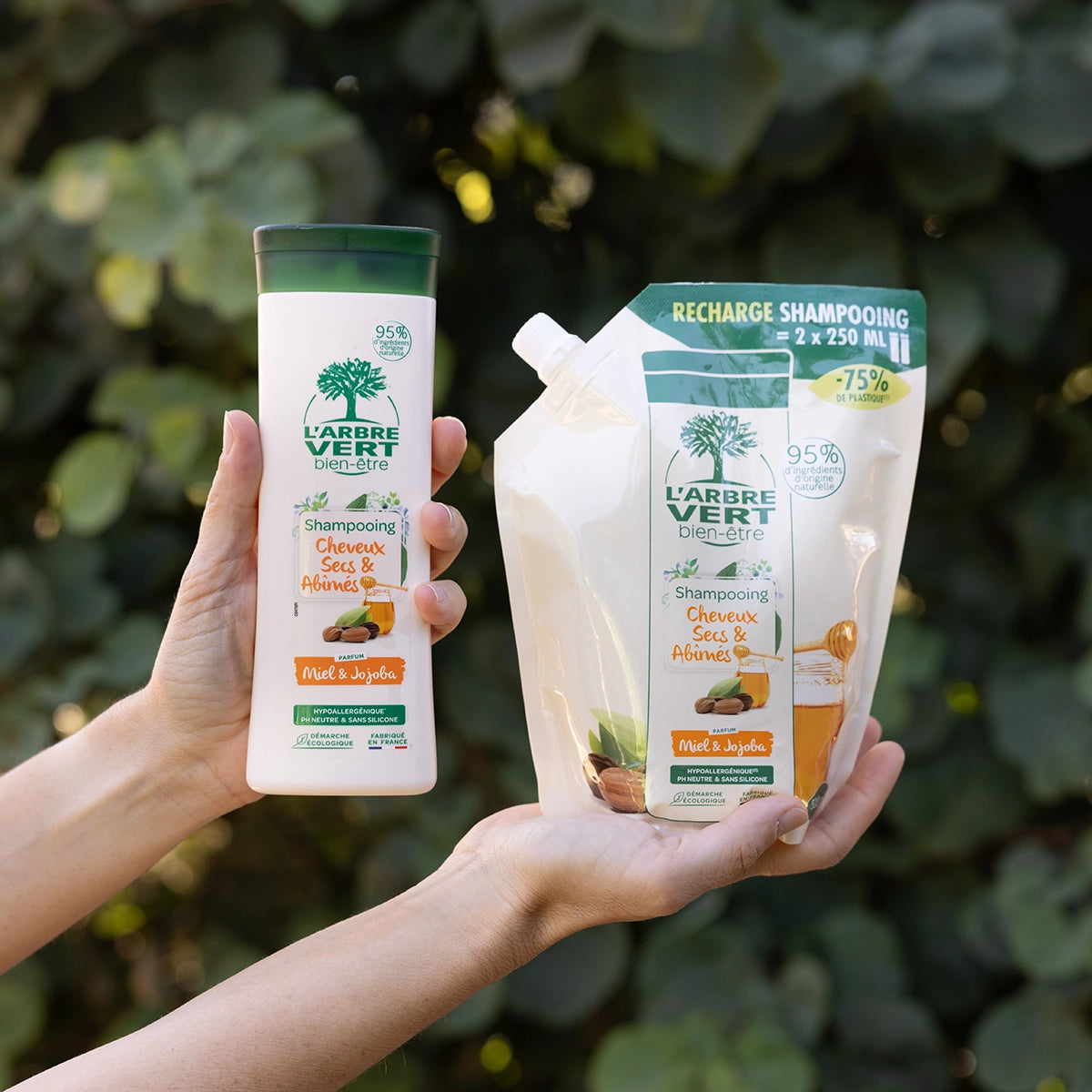 arbre-vert-shampooing-cheveux-secs-miel-jojoba-pack image 2