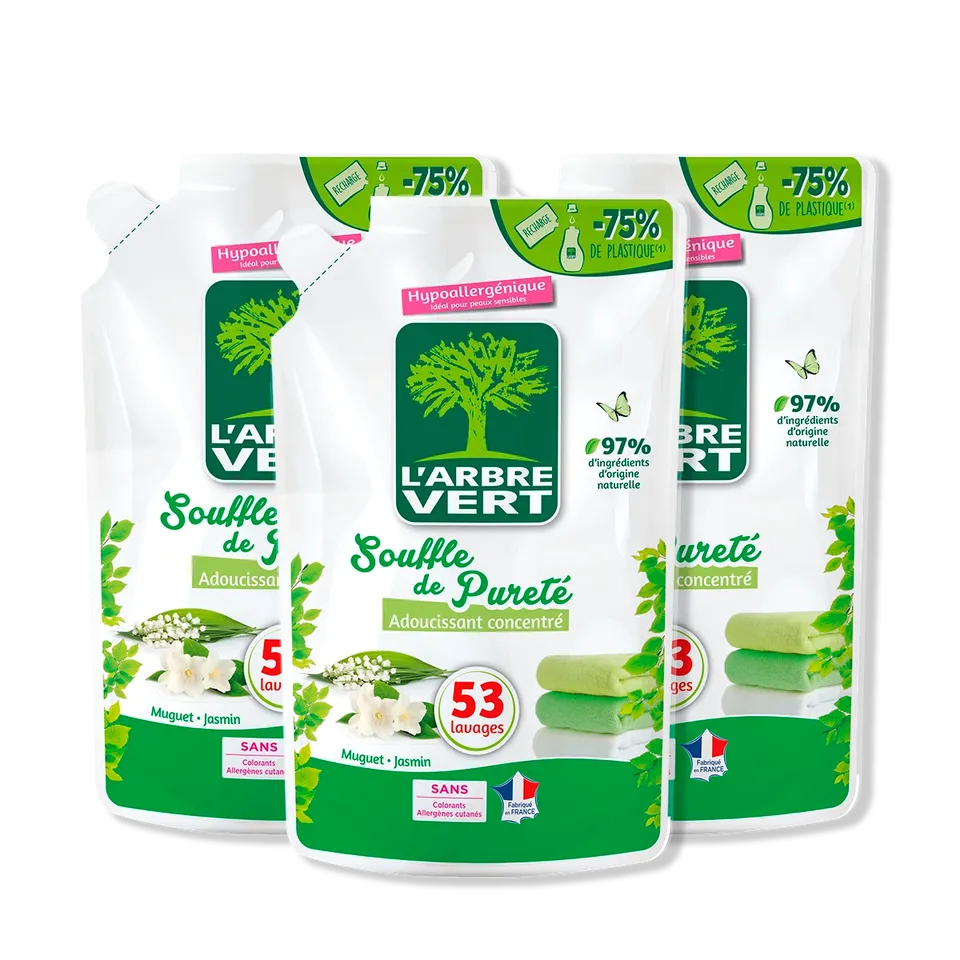 arbre-vert-souffle-de-puret-adoucissant-lot-3-x-800-ml image 1