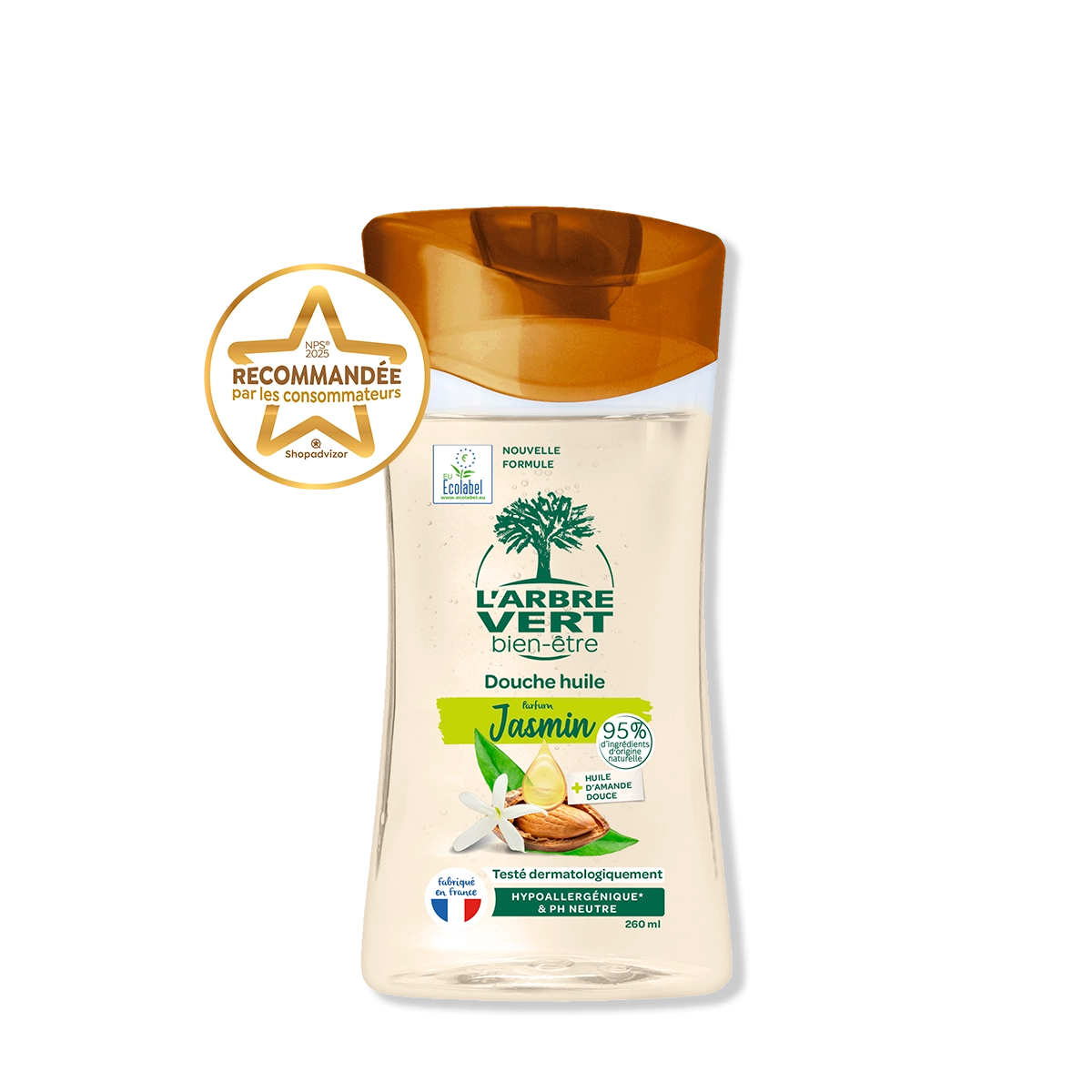 arbre-vert-jasmin-douche-huile-amande-douce-260-ml image 1