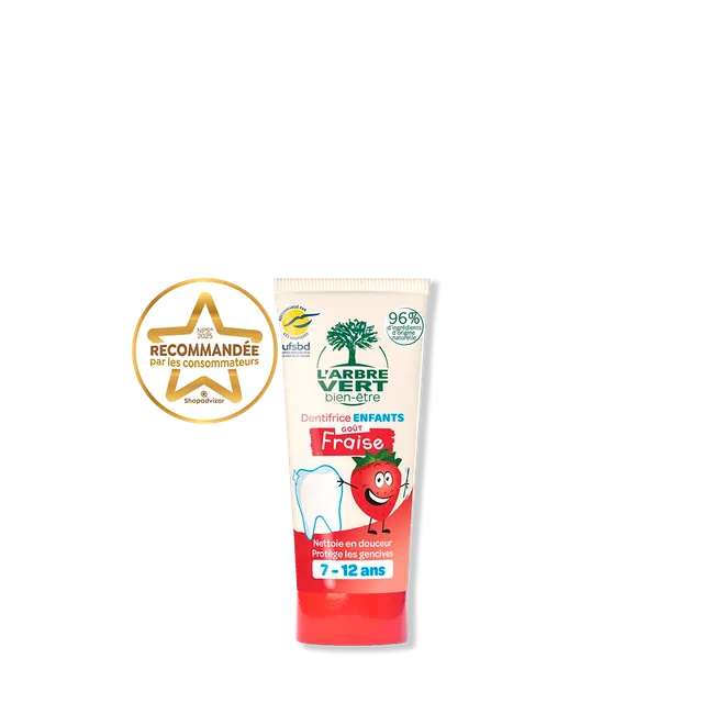arbre-vert-hygi-ne-dentifrice-enfants-7-12-ans-fraise-50-ml image 1