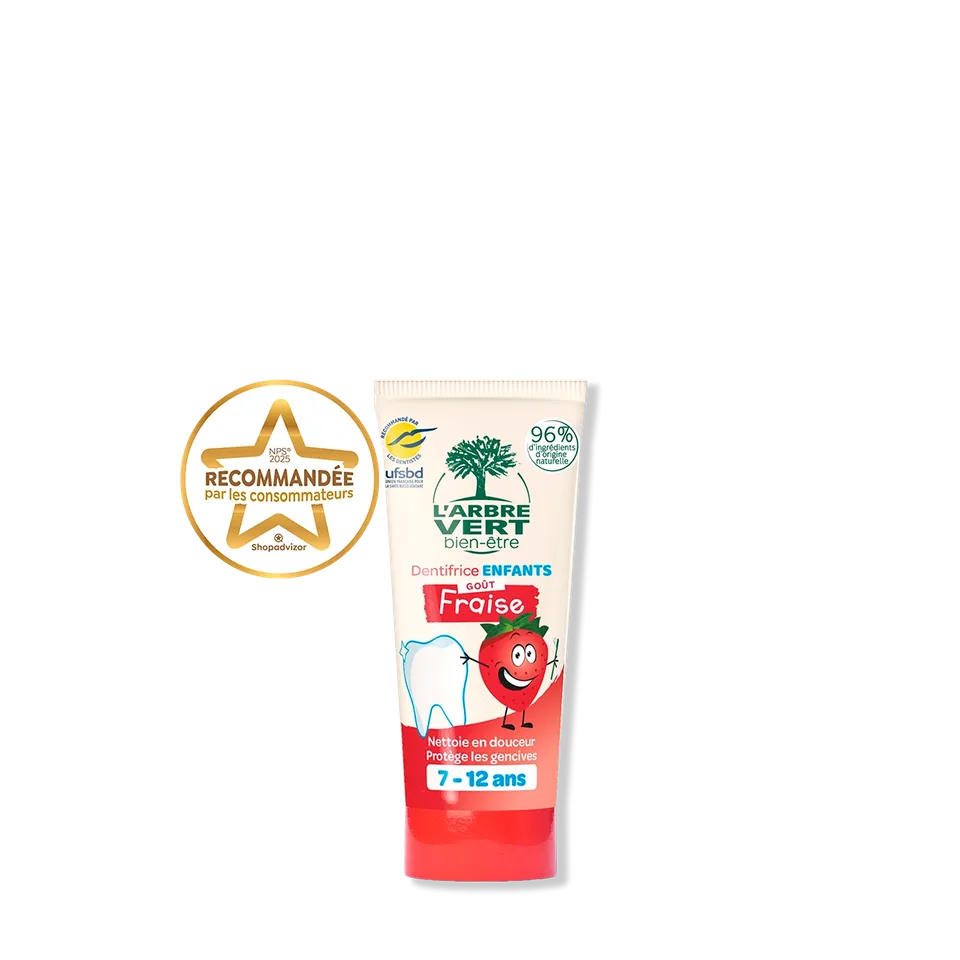 arbre-vert-hygi-ne-dentifrice-enfants-7-12-ans-fraise-50-ml image 1