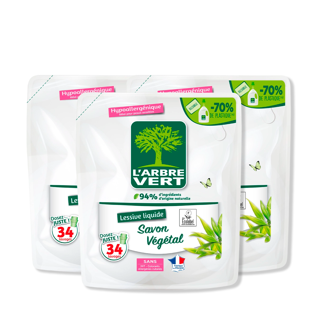 arbre-vert-savon-v-g-tal-lessive-liquide-lot-3-x-1-53-l image 1