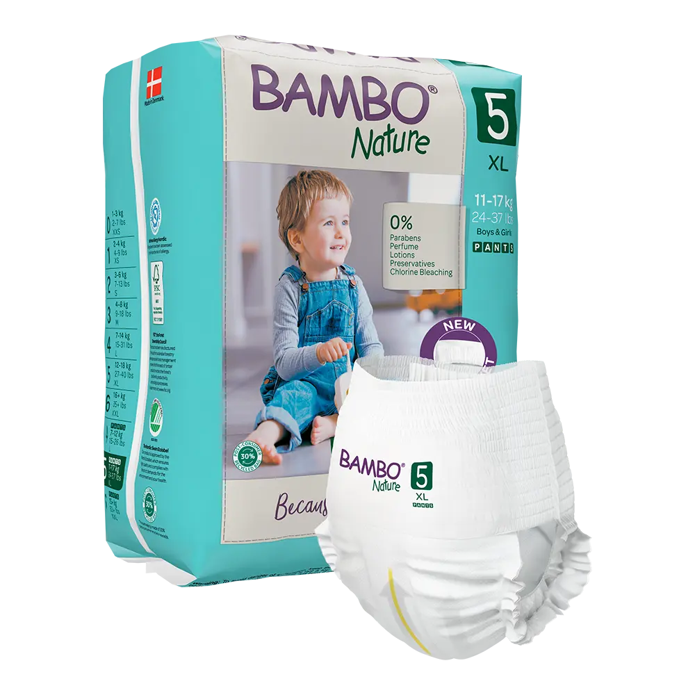 bambo-nature-pants-t5-couches-culottes-11-17-kg-19-pcs image 1