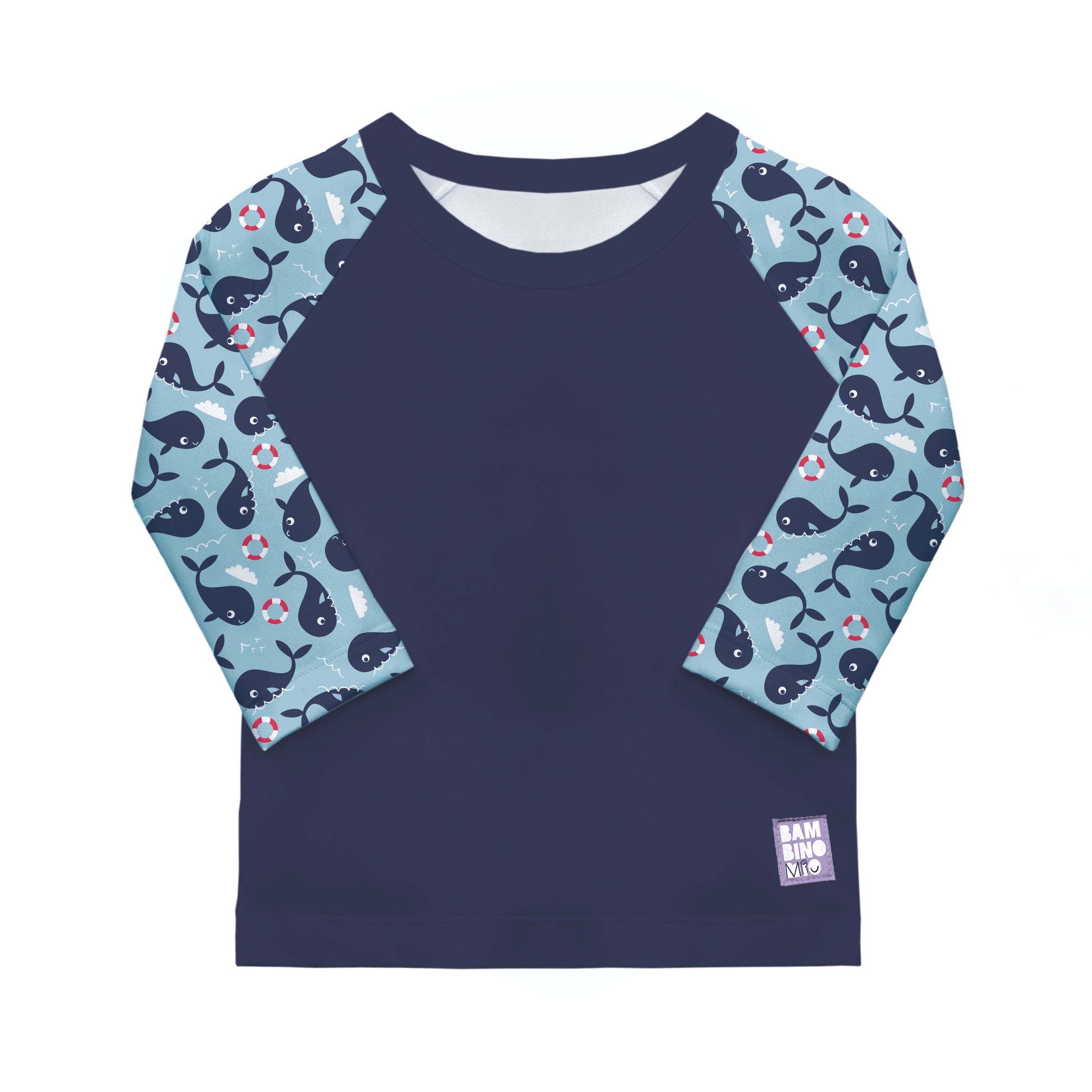 bambino-mio-t-shirt-anti-uv-b-b-baie-des-baleines-upf-40 image 1
