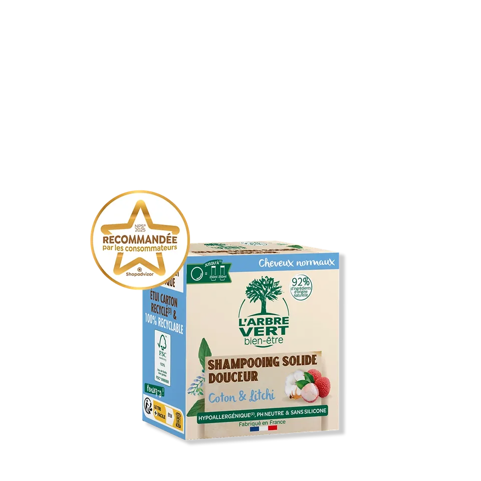arbre-vert-coton-litchi-shampooing-solide-75-g image 1