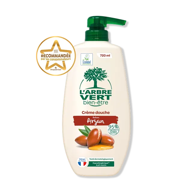 arbre-vert-cr-me-douche-parfum-argan-720-ml image 1