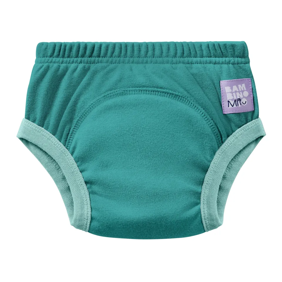 bambino-mio-elite-culotte-apprentissage-bleu-sarcelle-coton image 1