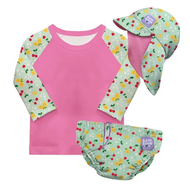 bambino-mio-fruit-juteux-ensemble-bain-b-b-3-pi-ces-0-6-mois-upf image 1