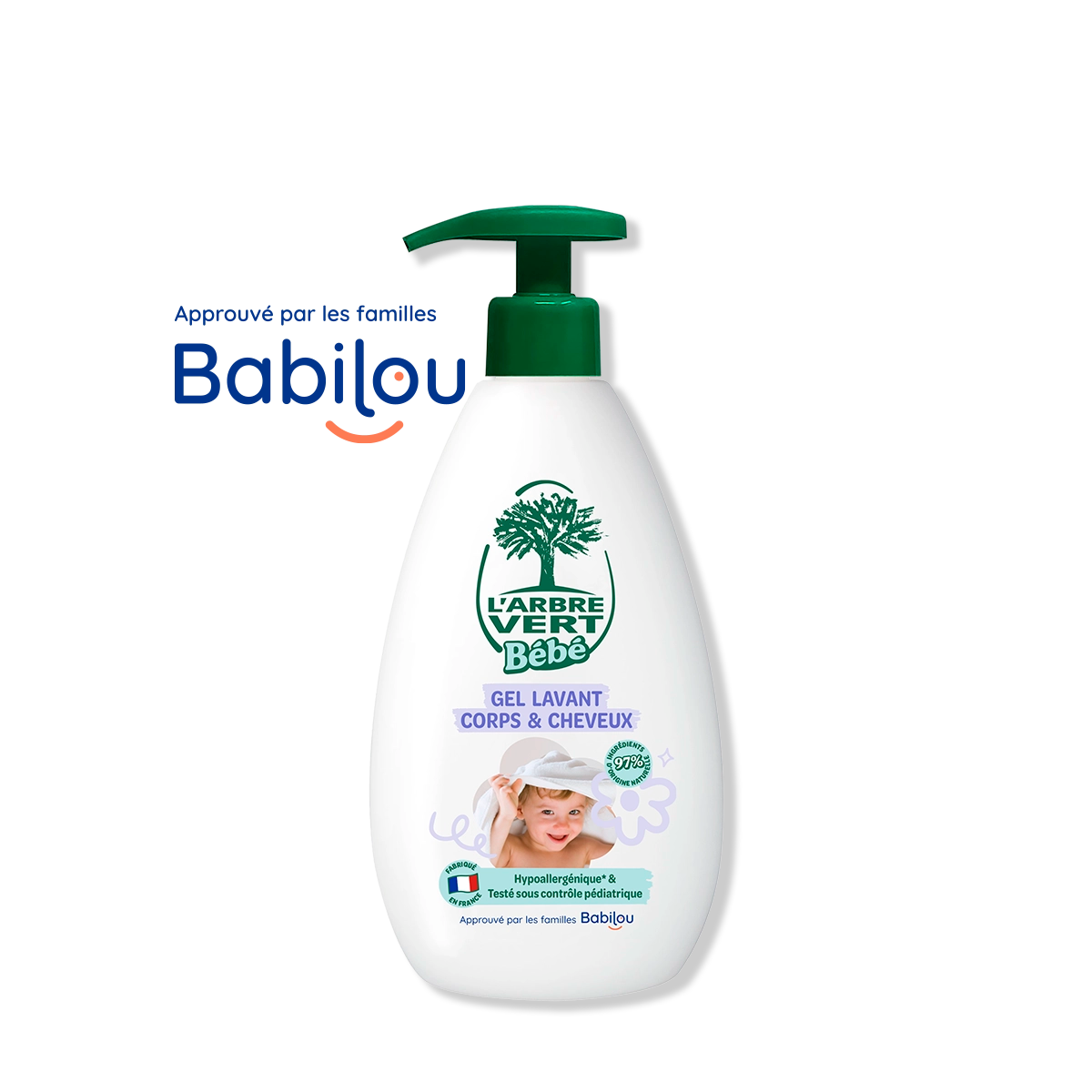 arbre-vert-b-b-gel-lavant-corps-et-cheveux-500-ml image 1