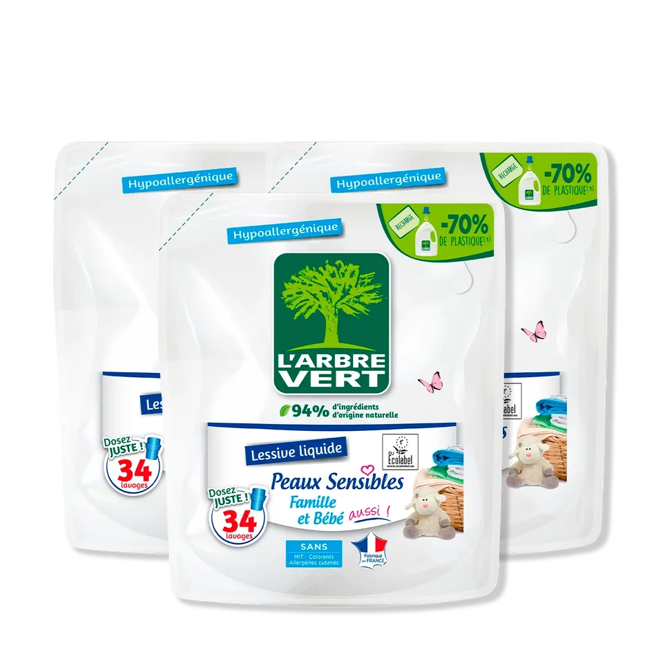 arbre-vert-lot-3-recharges-lessive-peaux-sensibles-3x1-53l image 1