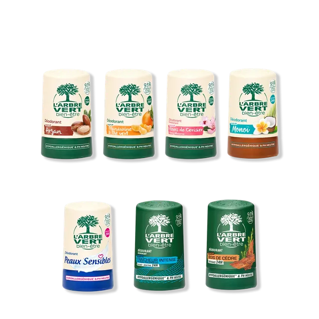 arbre-vert-pack-d-couverte-d-odorant-bille-50-ml-x7-24h image 1