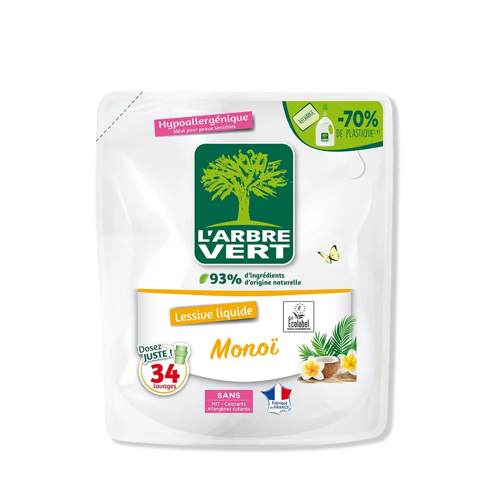 arbre-vert-lessive-mono-recharge-1-53l-parfum-solaire image 1