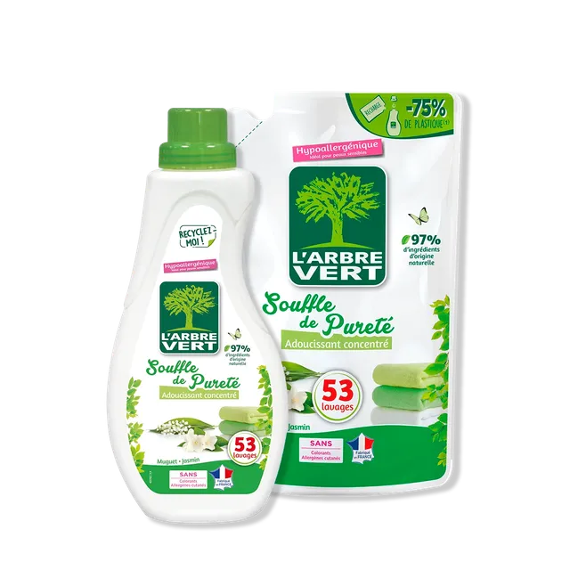 arbre-vert-pack-adoucissant-souffle-de-puret-2-x-800-ml image 1