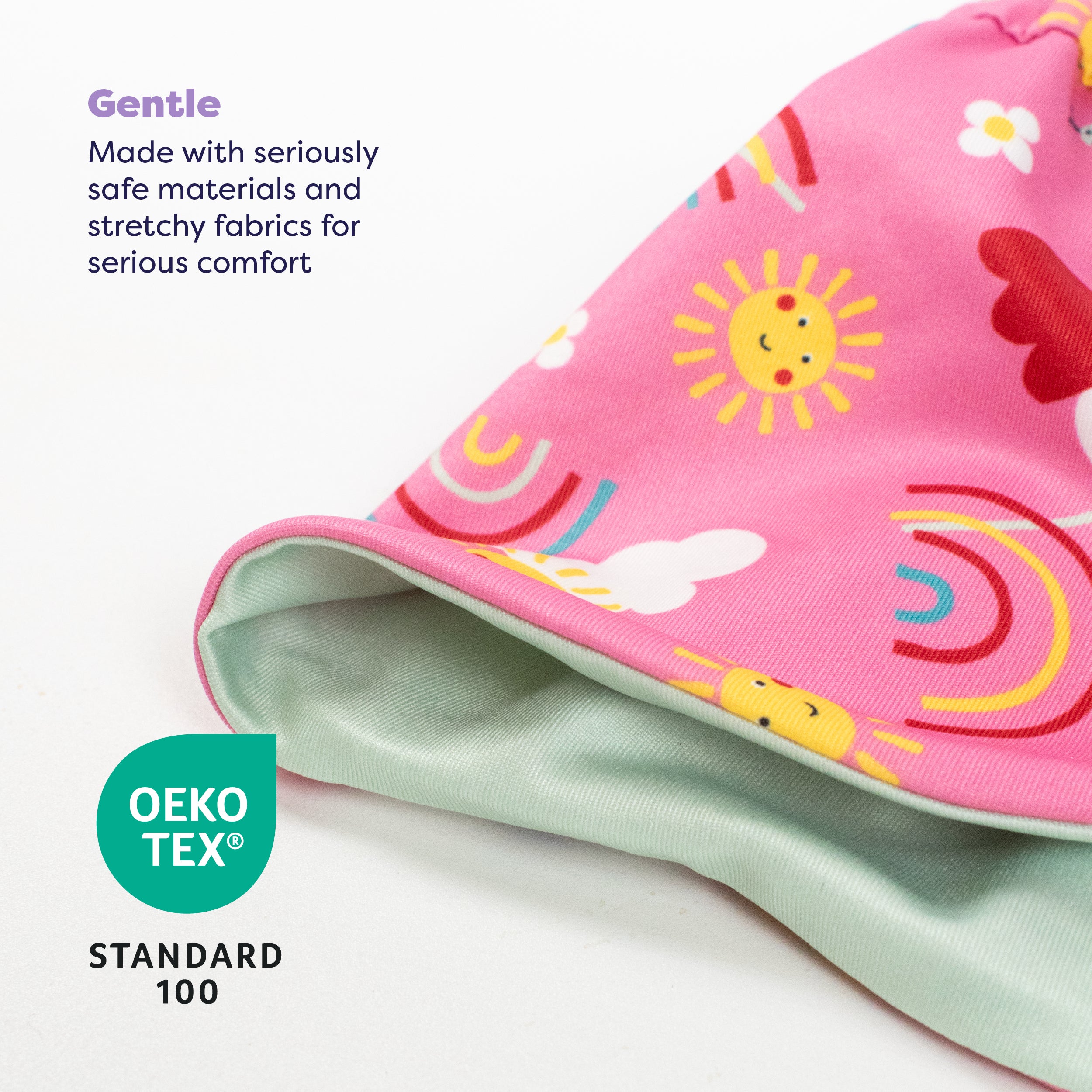 bambino-mio-casquette-bain-bonheur-en-ciel-1-3-ans image 2