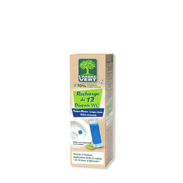 arbre-vert-recharge-disques-wc-marine-12-disques image 1