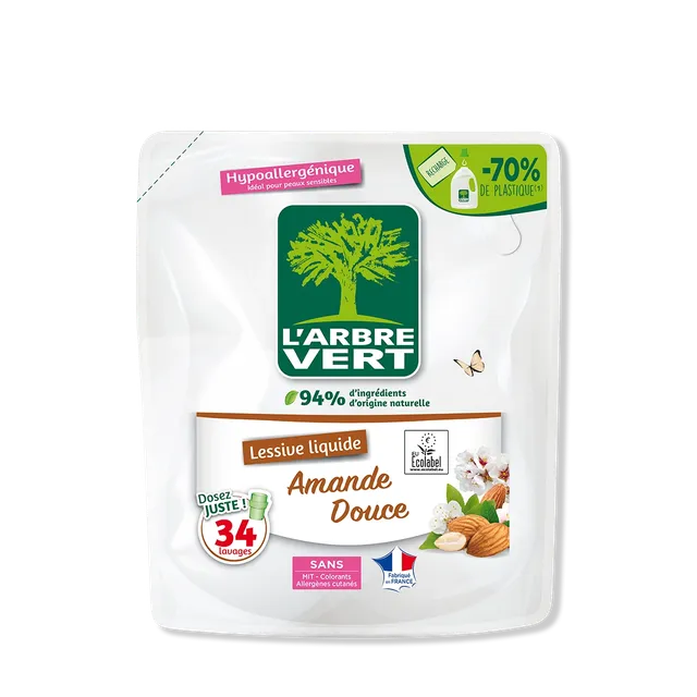 arbre-vert-amande-douce-recharge-lessive-liquide-1-53-l image 1