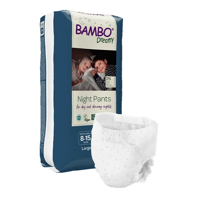 bambo-dreamy-pants-nuit-8-15-ans-ultra-absorbants image 1