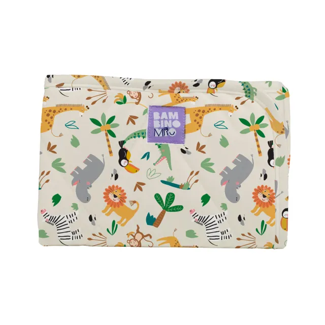 bambino-mio-revolutionary-tapis-langer-bande-safari-lavable image 1