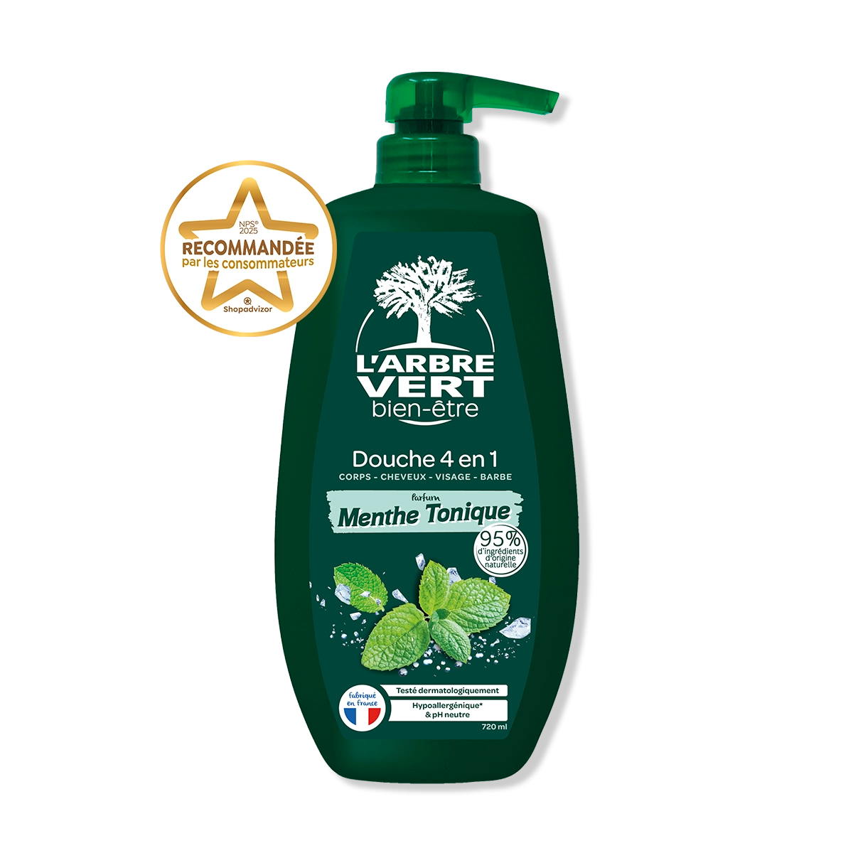 arbre-vert-hygi-ne-du-corps-douche-homme-4-en-1-menthe-720-ml image 1