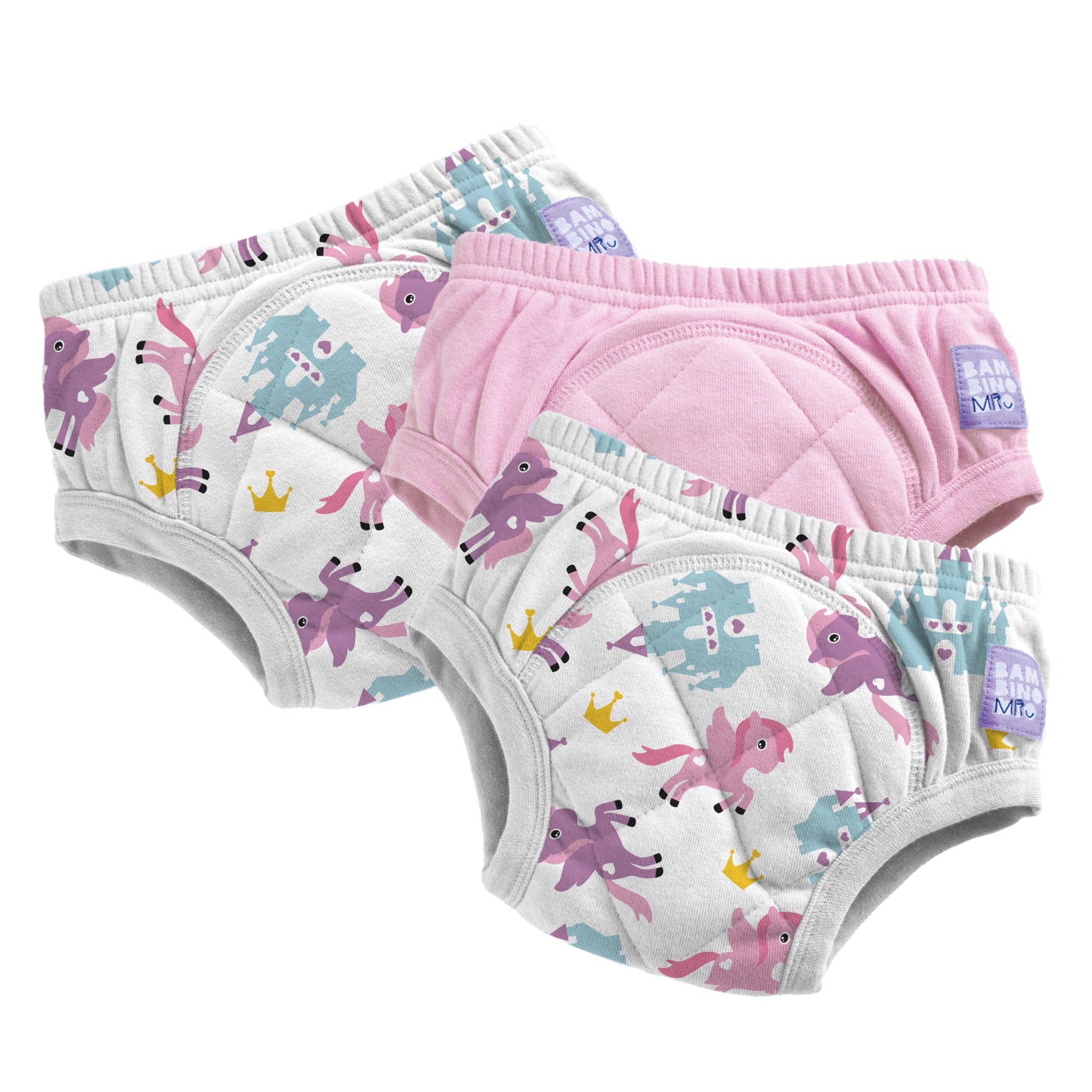 bambino-mio-royaume-magique-culotte-apprentissage-lot-3-2-3-ans image 1