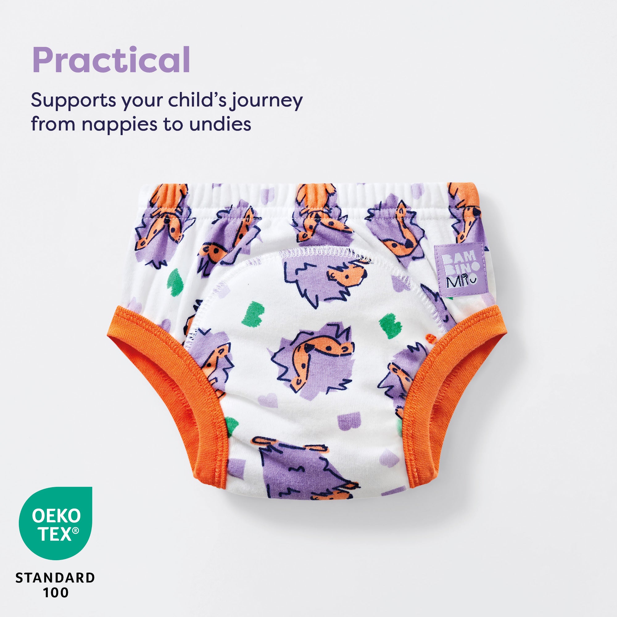 bambino-mio-culotte-d-apprentissage-lavable-coton-2-3-ans image 2