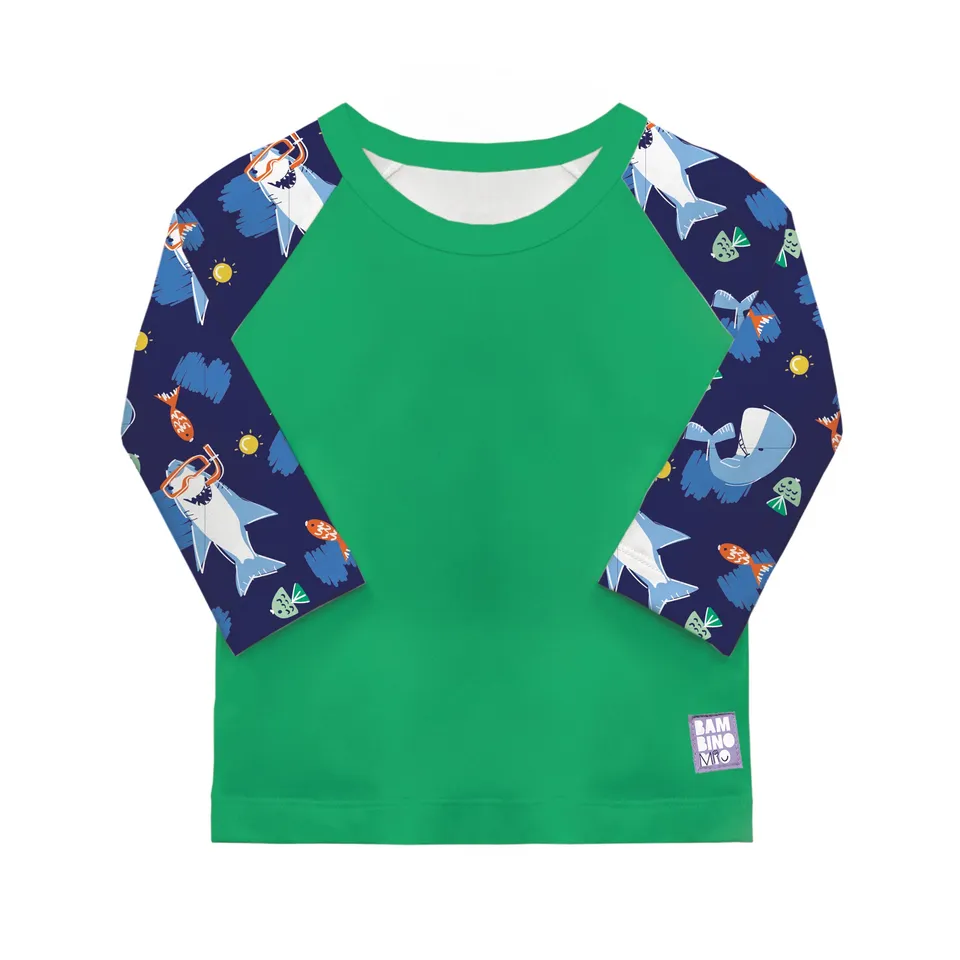 bambino-mio-t-shirt-anti-uv-b-b-oc-an-lover-6-12-mois image 1