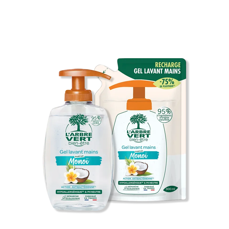 arbre-vert-pack-gel-lavant-mains-mono-2-x-300-ml image 1