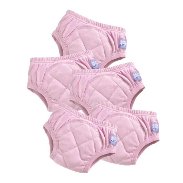 bambino-mio-culotte-apprentissage-lavable-rose-lot-de-5 image 1