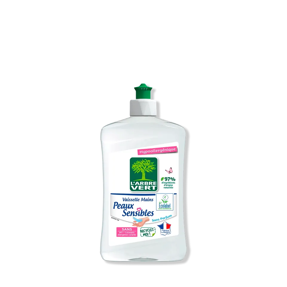 arbre-vert-vaisselle-la-main-liquide-vaisselle-peaux-sensibles-500-ml image 1