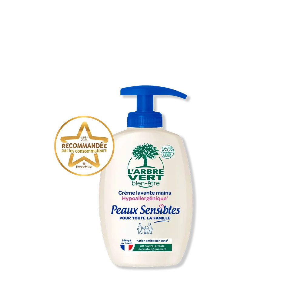 arbre-vert-peaux-sensibles-savon-mains-300-ml-doux image 1
