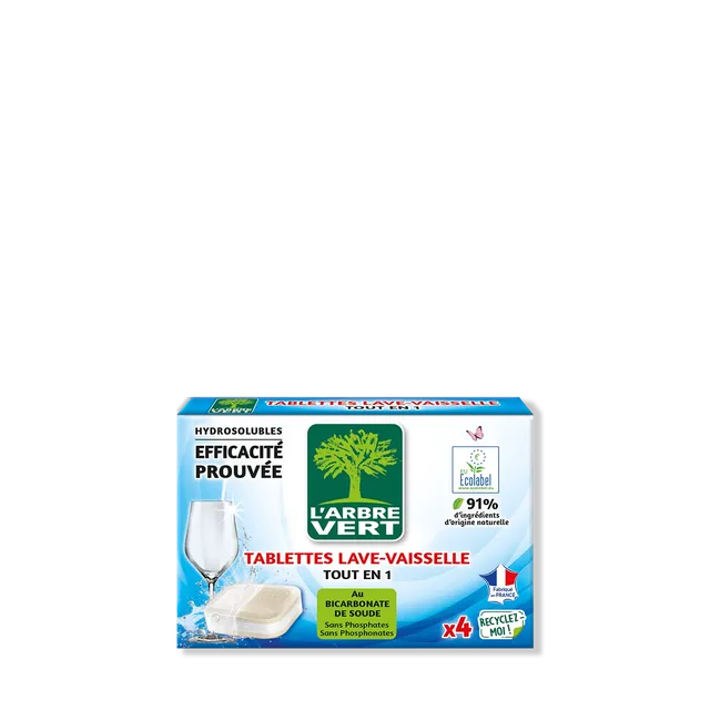 arbre-vert-tout-en-un-tablettes-lave-vaisselle-4-tablettes image 1
