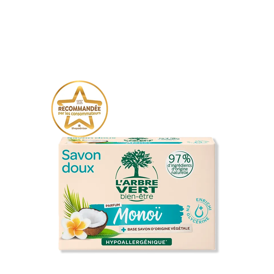 arbre-vert-savon-doux-mono-savon-solide-90-g-glyc-rine image 1
